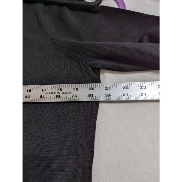 Joseph A Turtlekneck black sweater XL Bust 43" Length 25" sleeve 25" classic fit - Picture 7 of 8